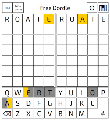 Dordle game guide